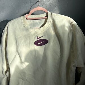 Nike Sportswear Swoosh League Fleece Crewneck Coconut Milk